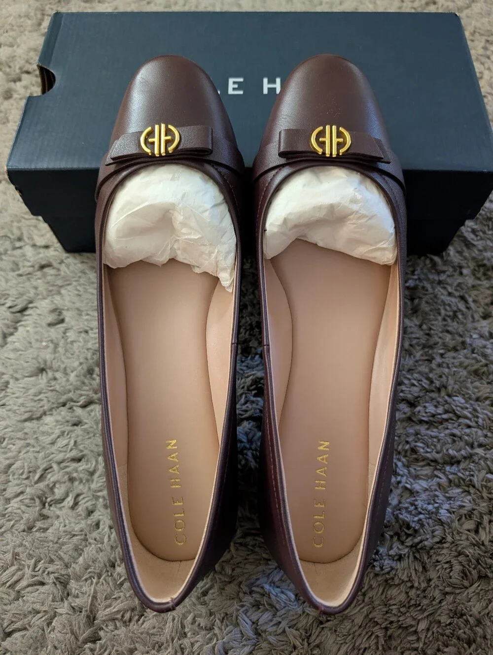 Cole Haan Malta Wedge | Bloodstone | Size 8.5 B | NIB
